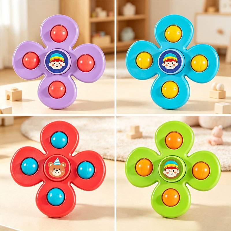 Kids Nature Education - Fidget Spinner Baby Zintuiglijk Speelgoed Peuter