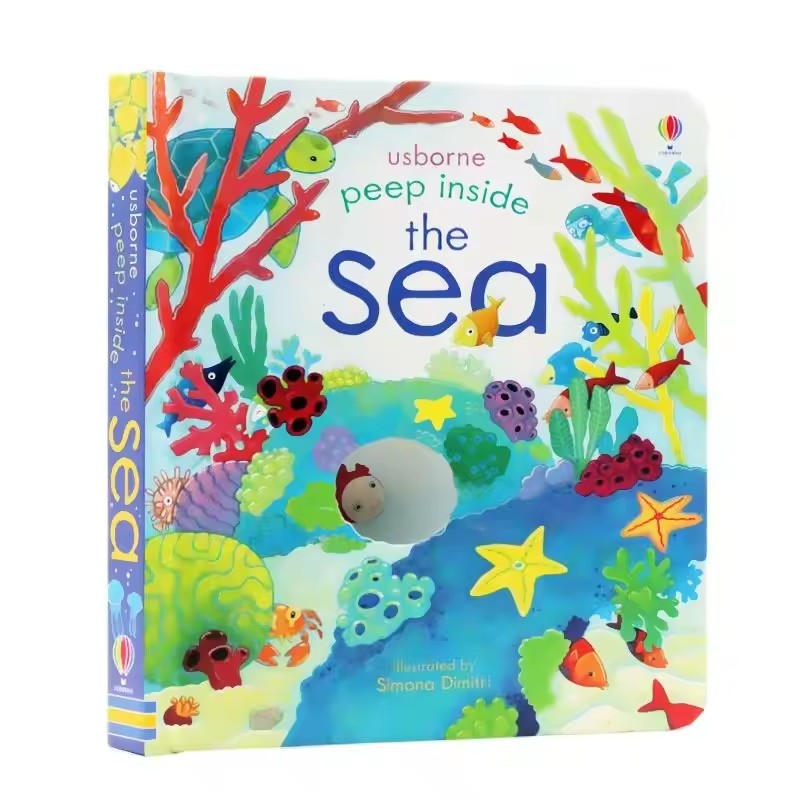 Kids Nature Education - Usborne Peep Inside The Sea Educatieve