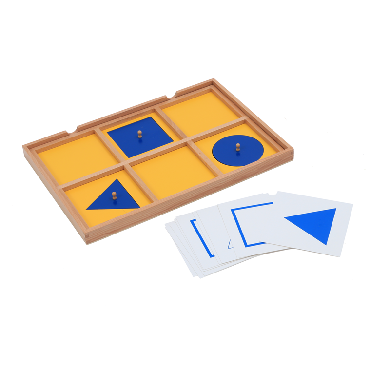 Kids Education Tools - Montessori Zintuiglijk Speelgoed Geometrische Demonstratie Lade