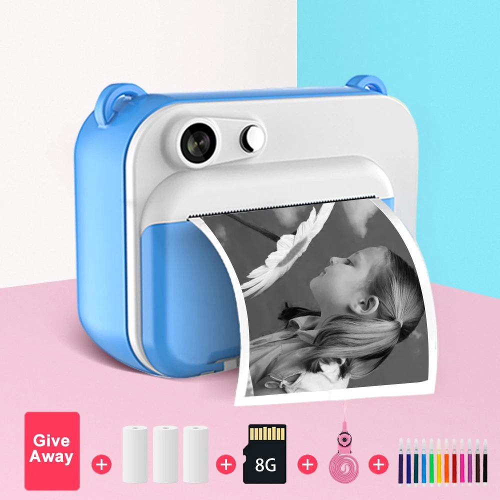 Kids Physical Education Videos - Kindercamera met print Instant Print-camera voor