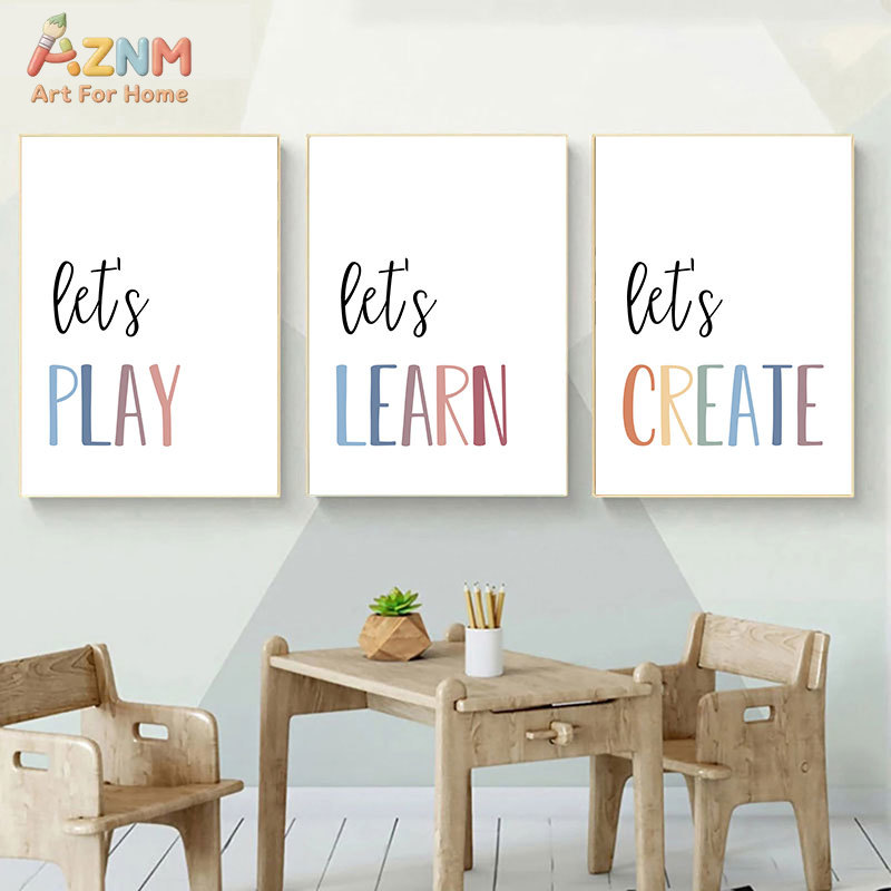 AZNM Laten we lezen, leren en  - Kids Education Quote recensie en prijs