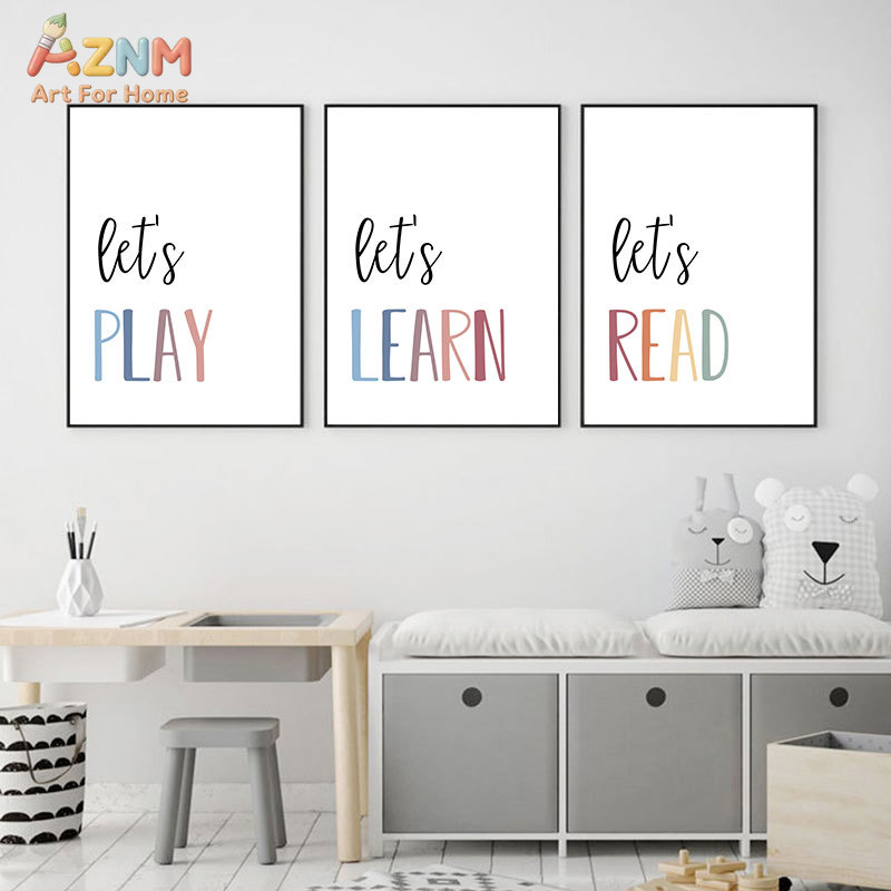 AZNM Laten we lezen, leren en  - Kids Education Quote recensie en prijs
