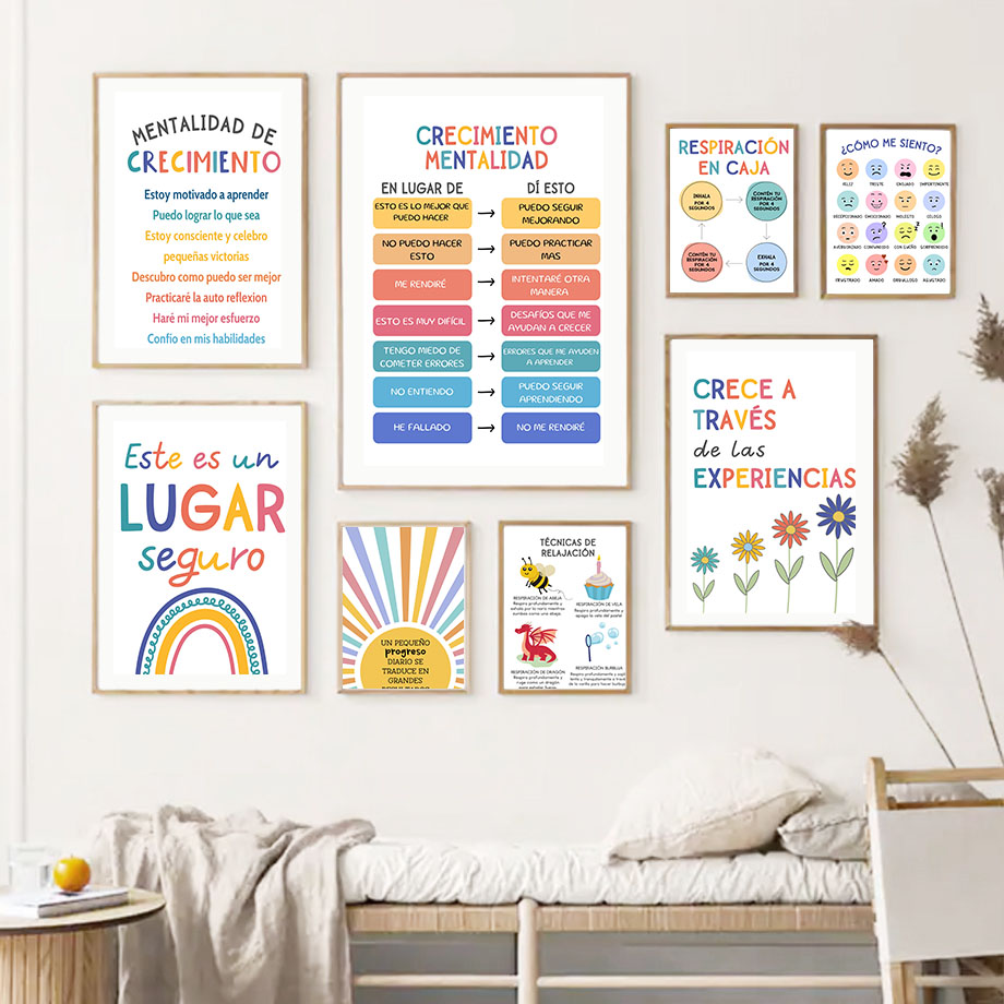 Spaanse Onderwijs Motto Regenb - Kids No Education recensie en prijs