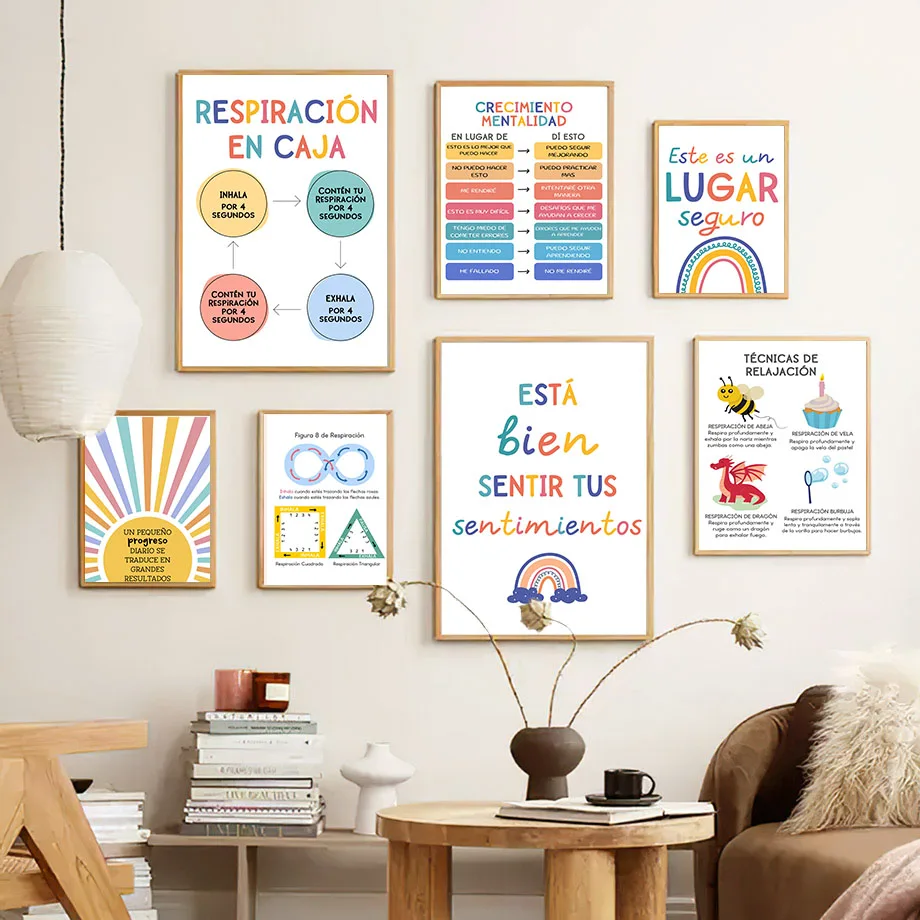 Spaanse Onderwijs Motto Regenb - Kids No Education recensie en prijs