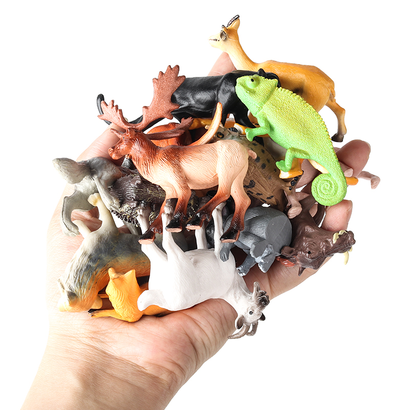 Oenux 16PCS Wilde Dieren Bos K - Kangaroo Kids Education recensie en prijs