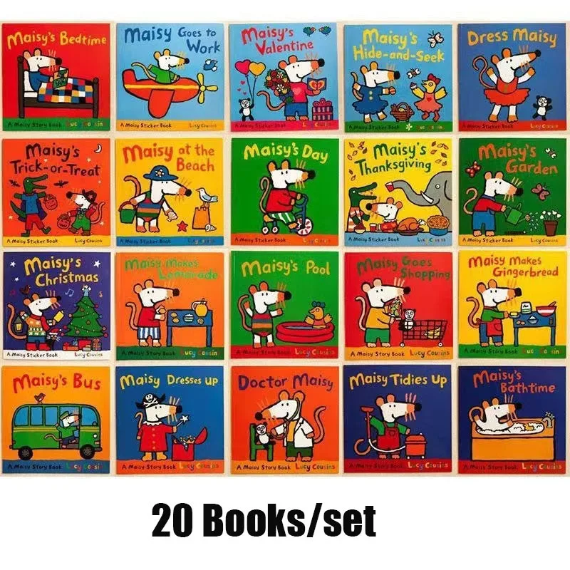 20 Boeken/Set Maisy Mouse Enge - Kids Early Education Books recensie en prijs