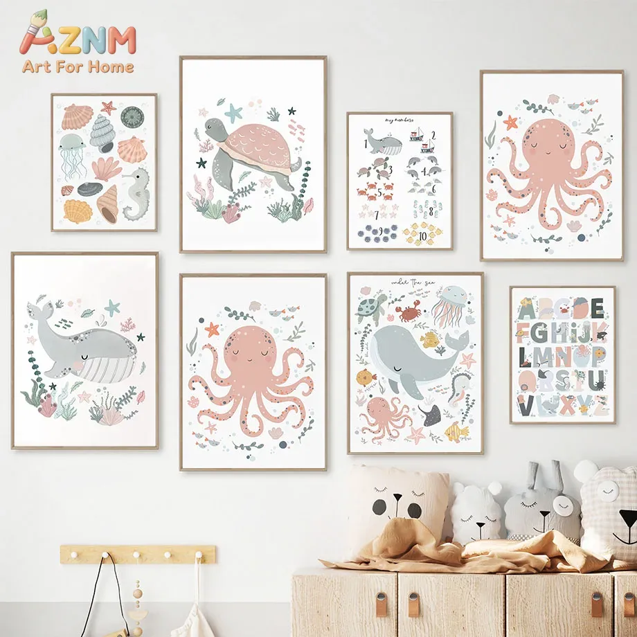 AZNM Kinderkamer Zeedieren Can - Kids No Education recensie en prijs