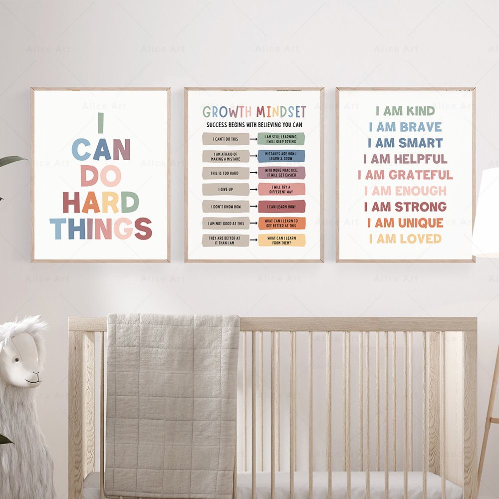 Bevestigingen voor kinderkamer - Kids Education Quote recensie en prijs