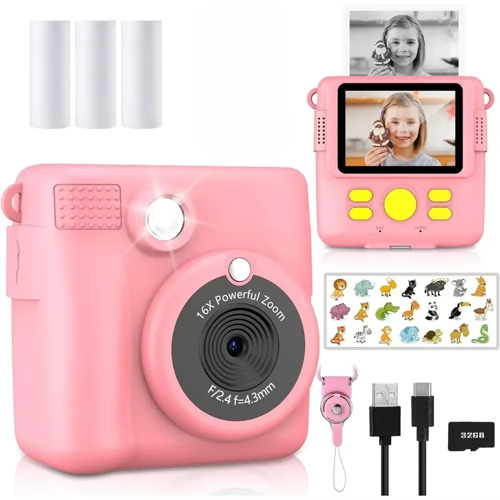 Instant Print-camera voor kind - Kids Physical Education Videos recensie en prijs