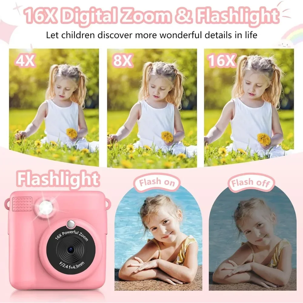 Instant Print-camera voor kind - Kids Physical Education Videos recensie en prijs