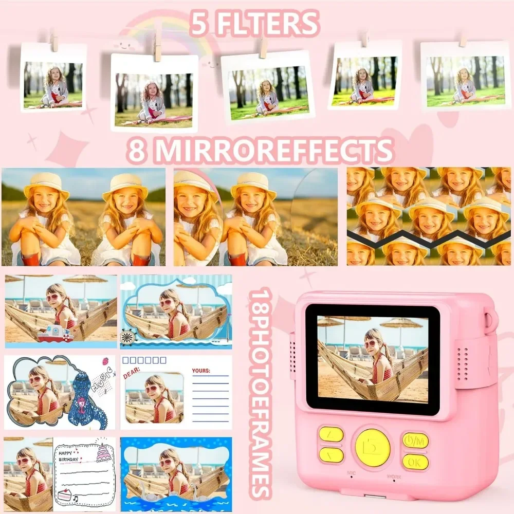 Instant Print-camera voor kind - Kids Physical Education Videos recensie en prijs