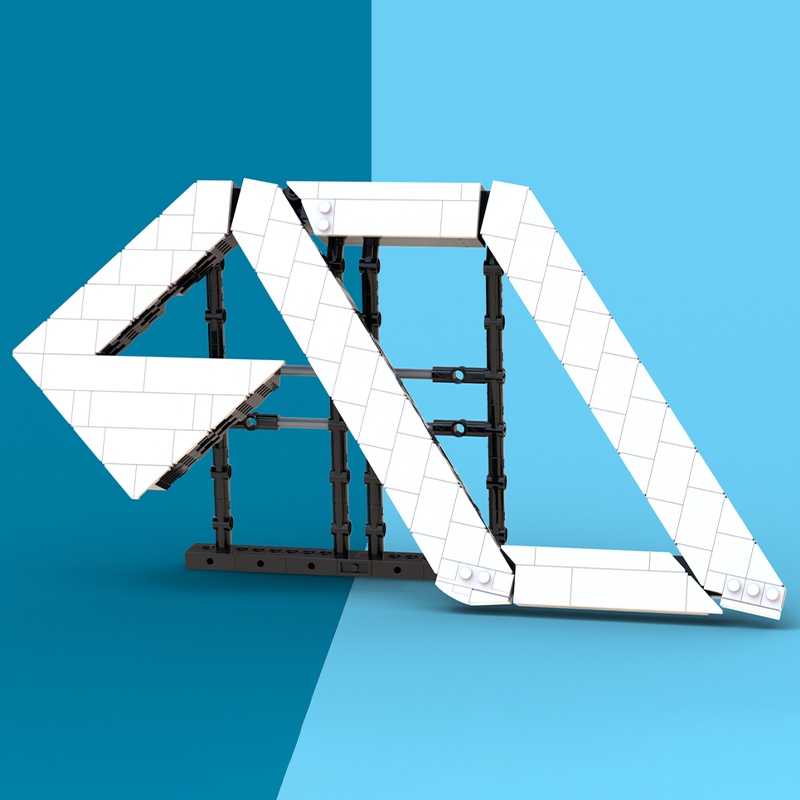 404pcs MOC Anjunabeats Anjunad - Kids Education Logo recensie en prijs