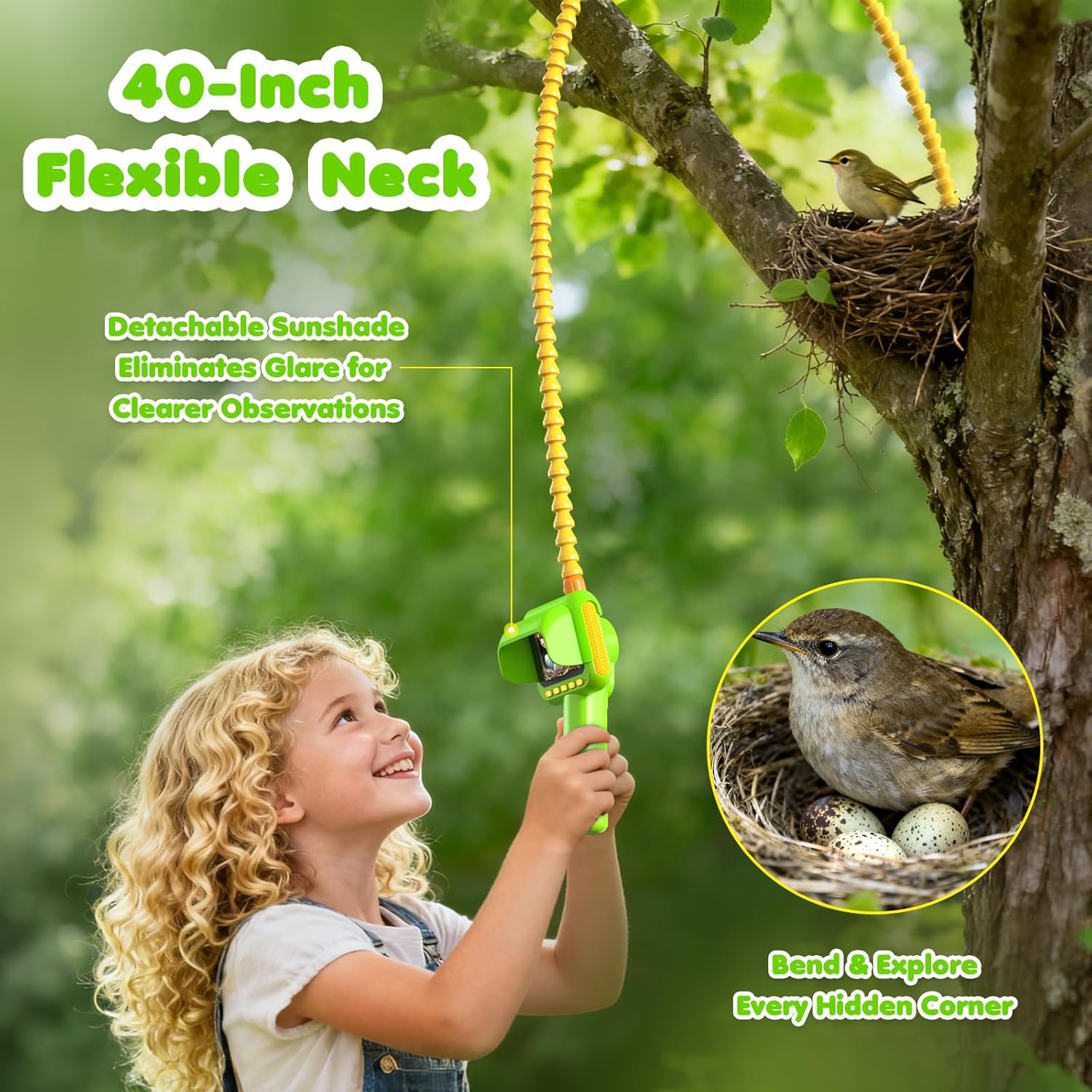 Endoscoop voor kinderen, bores - Kids Nature Education recensie en prijs