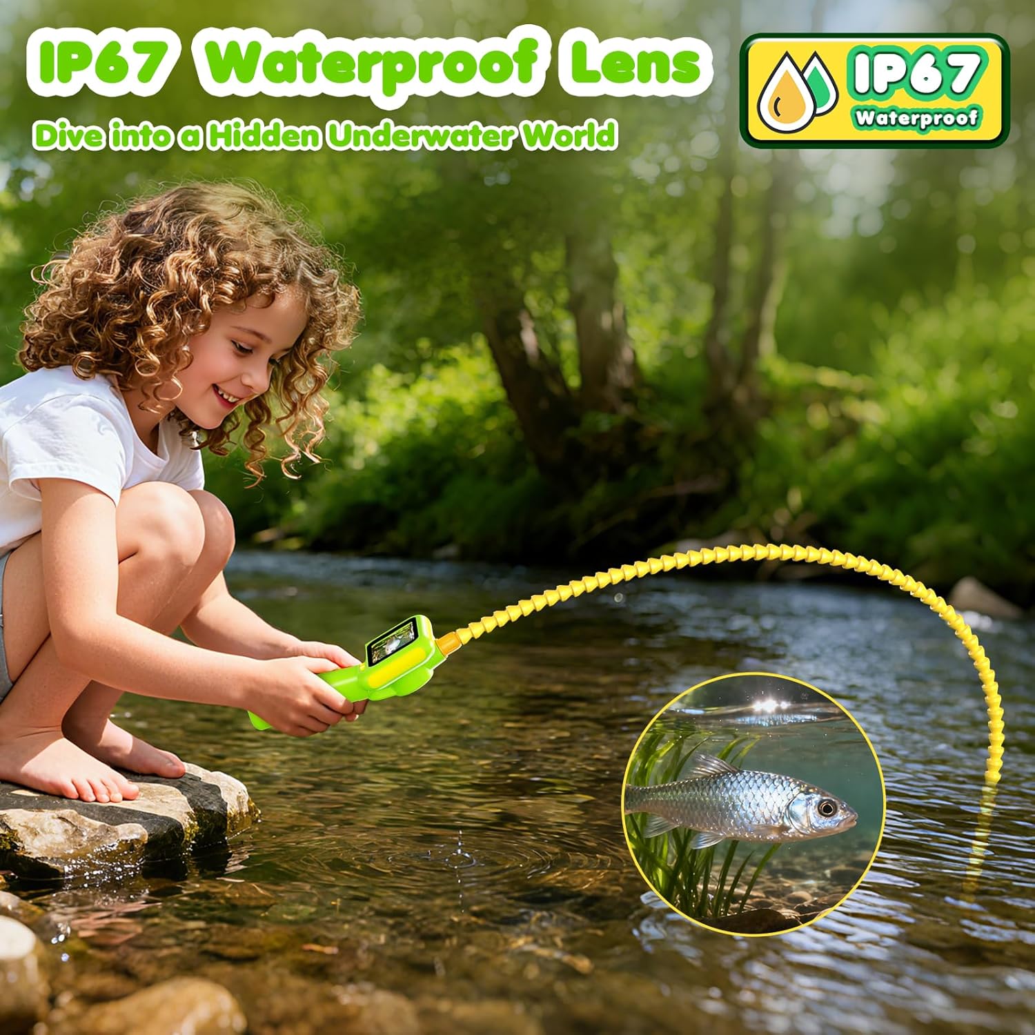 Endoscoop voor kinderen, bores - Kids Nature Education recensie en prijs