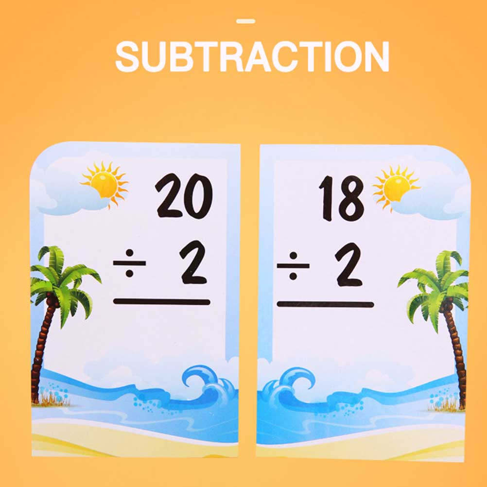 4 dozen wiskunde-studiekaarten - Kids Education Tools recensie en prijs